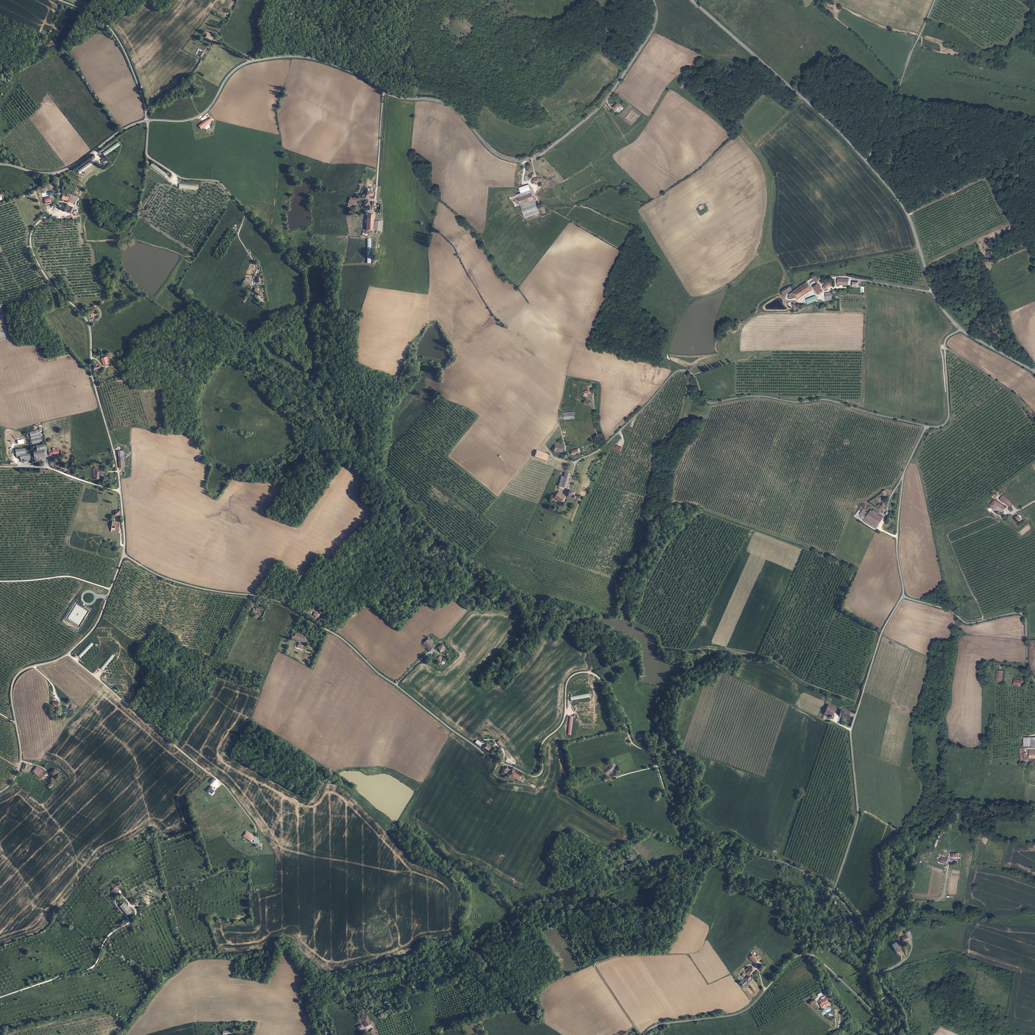 Casseneuil — IGN BD ORTHO